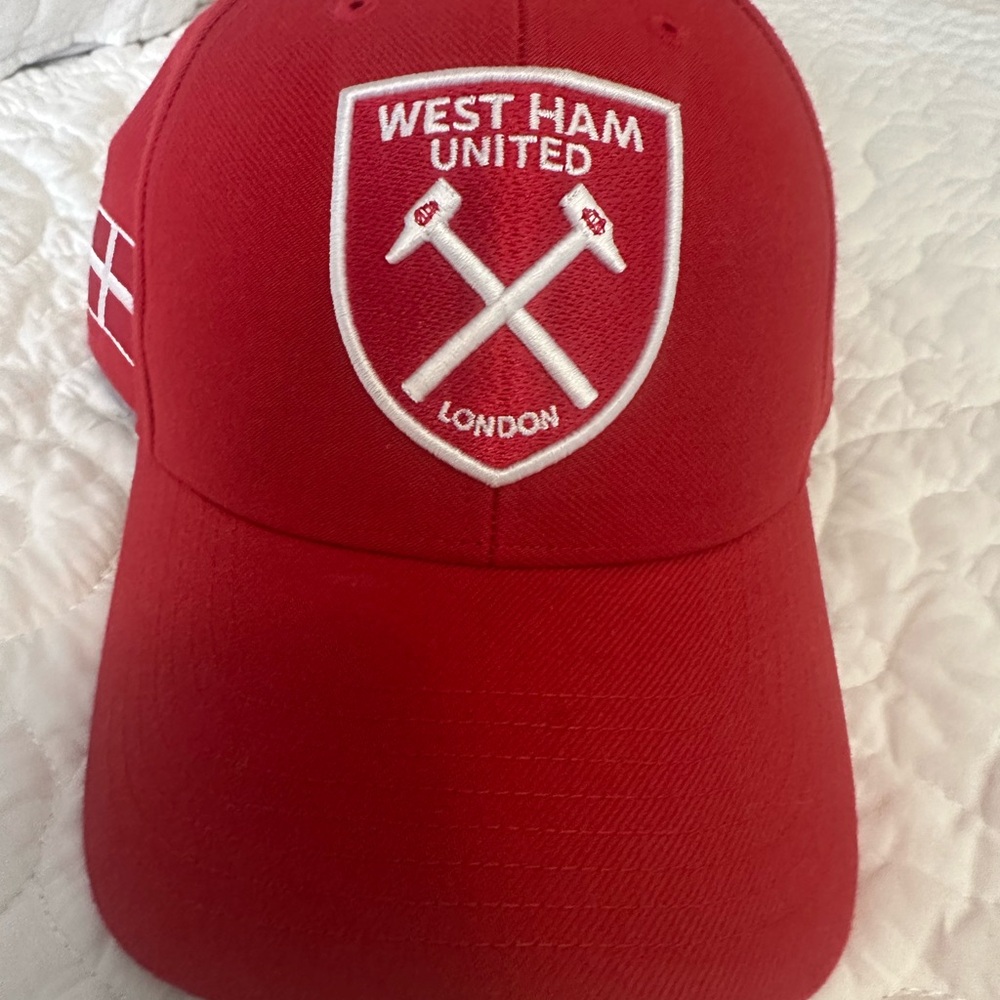 47 Red and White West Ham United Hat